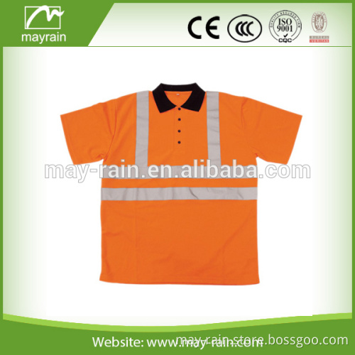 outdoor traffic safety product highly reflective short shirt